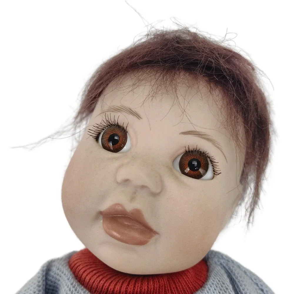 Kais American Artists Collection Porcelain Doll WILLIE By Melissa McCrory 8